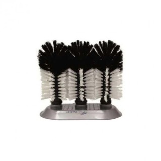 BROSSE LAVE VERRES TRIPLE CRISTAL