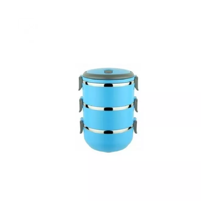 BOITE À REPAS 3 NIVEAUX 2.1L EN INOX