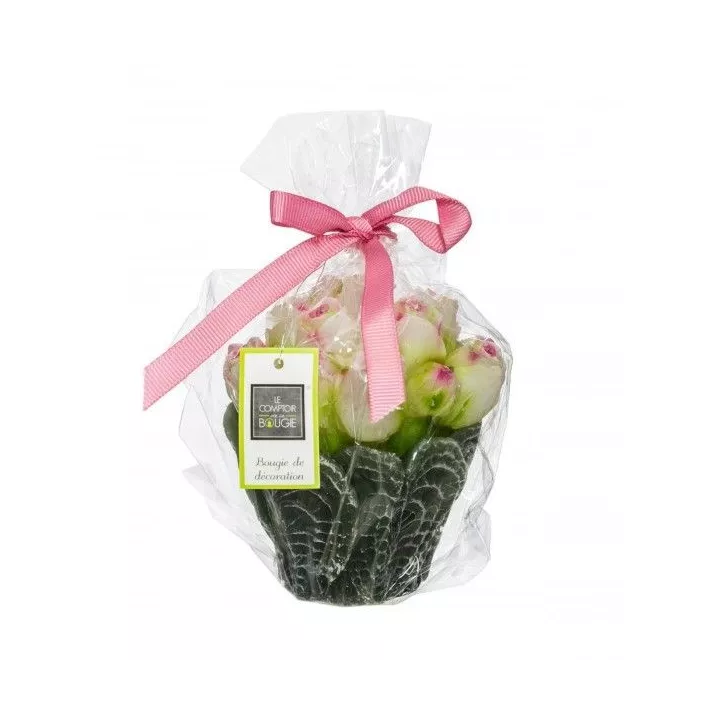 BOUGIE BOUQUET ROSE 245G ATMOSPHERA