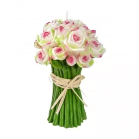BOUGIE BOUQUET ROSE 280G ATMOSPHERA