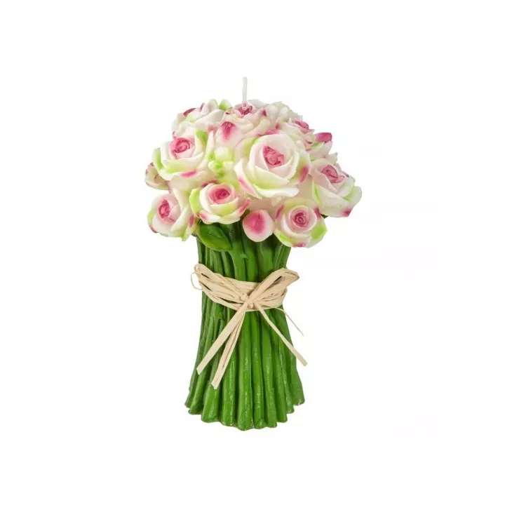 BOUGIE BOUQUET ROSE 280G ATMOSPHERA
