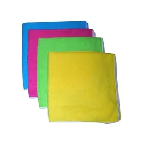 LOT DE 4 LAVETTES EN MICROFIBRE MULTI-USAGE PONGAL