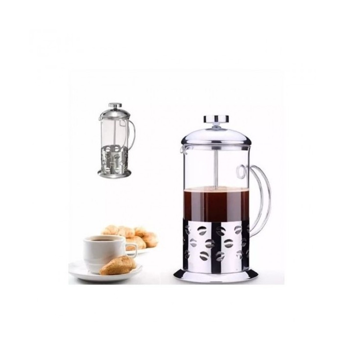 CAFETIÈRE À PISTON EN METAL/VERRE 350ML YITIAN