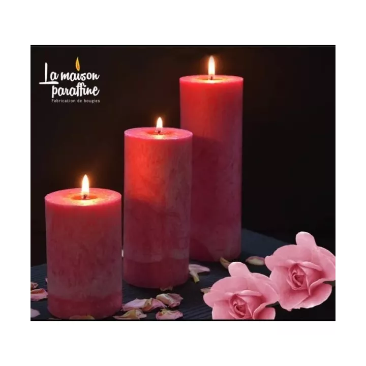 BOUGIE CYLINDRIQUE PARFUMÉE Ø6CM HAUTEUR 17.5CM LA MAISON PARAFINE