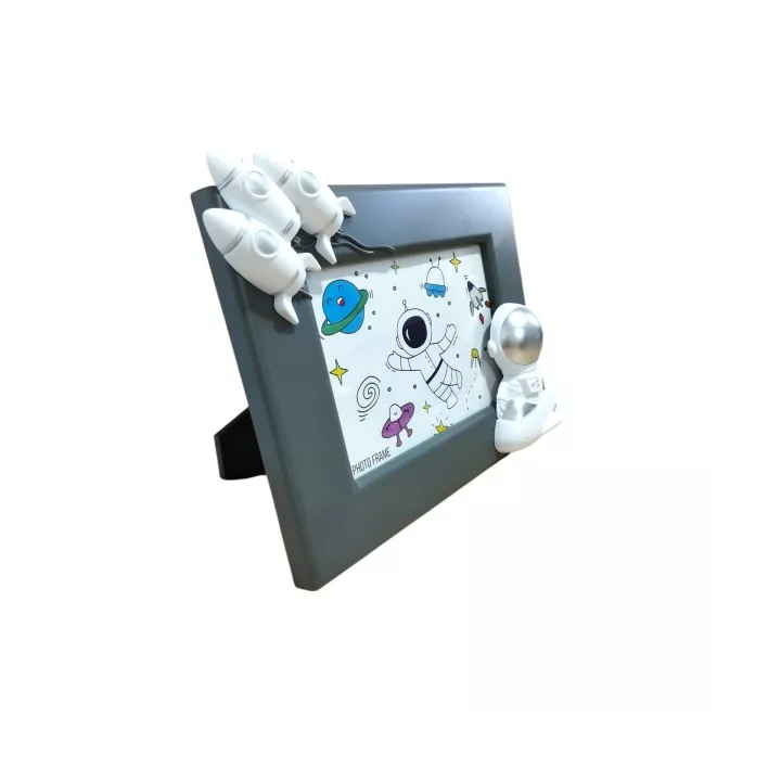 CADRE PHOTO EN PLASTIQUE ASTRONAUTE 24x18 CM