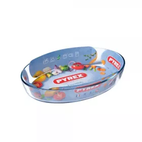 PLAT OVALE 35*24CM PYREX