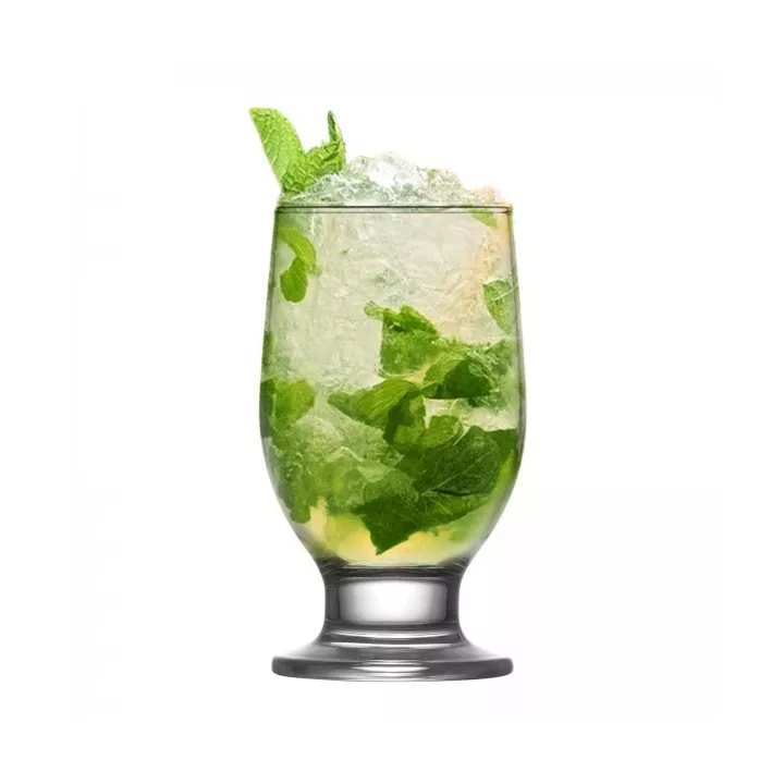 LOT DE 6 VERRES SUR PIED RENA 215ML LAV