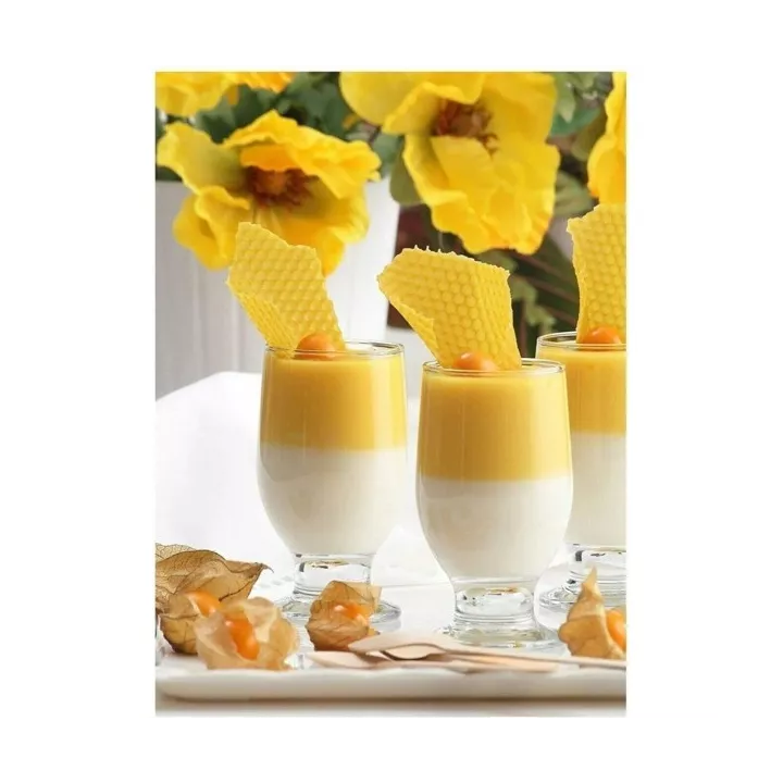 LOT DE 6 VERRES SUR PIED RENA 215ML LAV