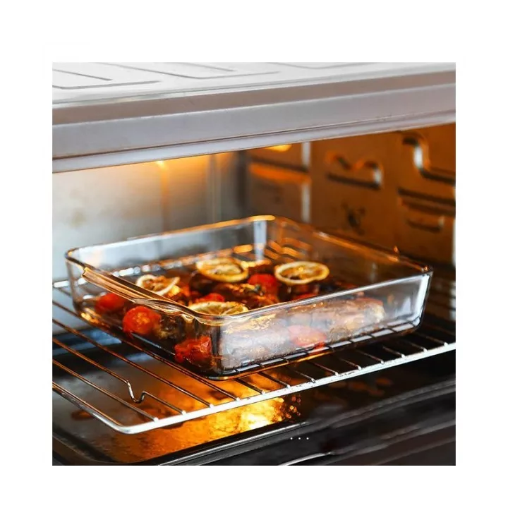 MOULE EN VERRE CARRÉE 25.6*22CM BORCAM