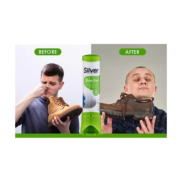 DÉODORANT CHAUSSURE 100ML SILVER