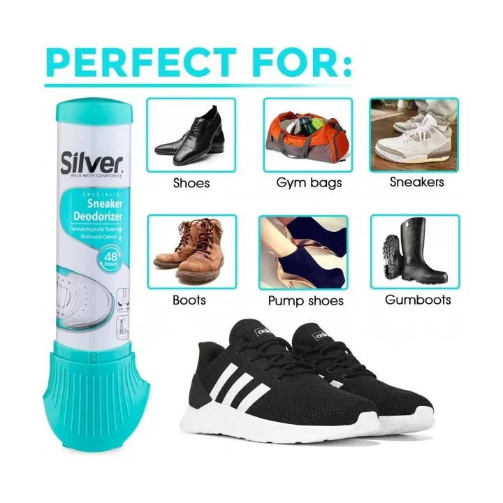 DÉODORANT BLEU POUR LES ESPADRILLES 100ML SILVER