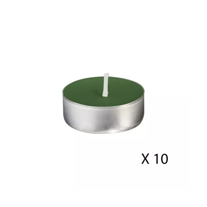 LOT DE 30 BOUGIES PARFUMÉES KIWI ATMOSPHERA