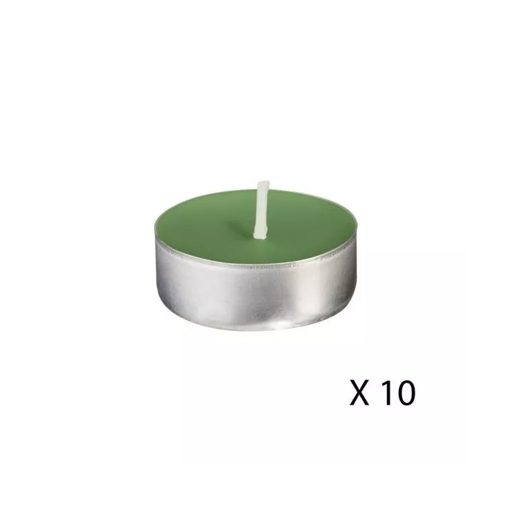 LOT DE 30 BOUGIES PARFUMÉES KIWI ATMOSPHERA