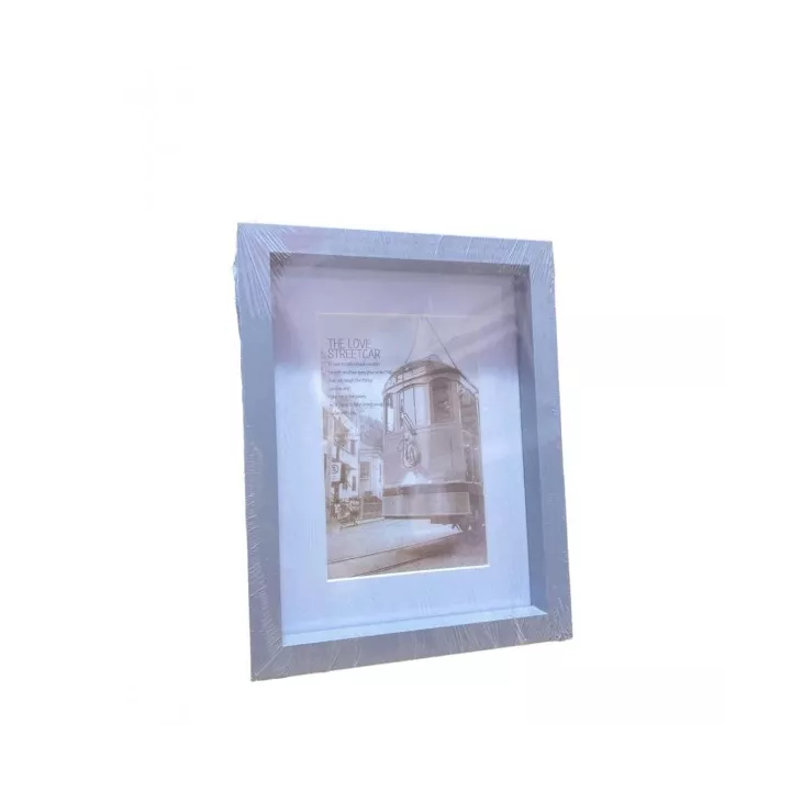 CADRE PHOTO EN BOIS 10.1*15.2CM GRIS