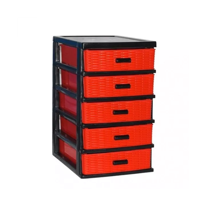 BOITE DE RANGEMENT ROTIN À 5 TIROIRS SOTUFAB PLAST