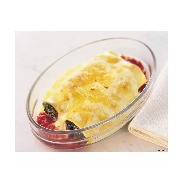 PLAT À FOUR OVALE 26*18CM PYREX