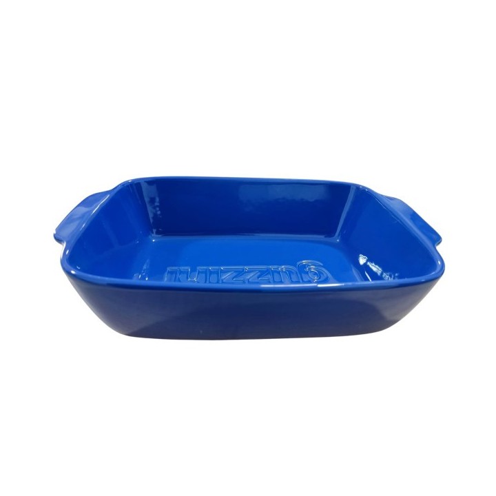 PLAT À FOUR EN CERAMIQUE RECTANGULAIRE 28*20*8CM BLEU GUZZINI