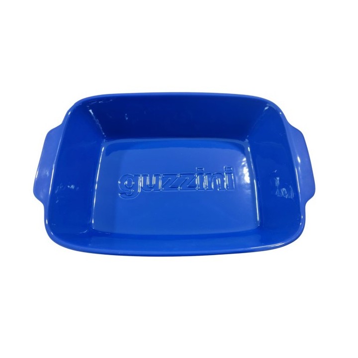 PLAT À FOUR EN CERAMIQUE RECTANGULAIRE 28*20*8CM BLEU GUZZINI