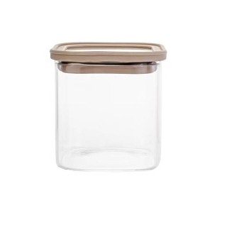 BOÎTE DE CONSERVATION EN VERRE 800ML AVEC COUVERCLE EN SILICONE