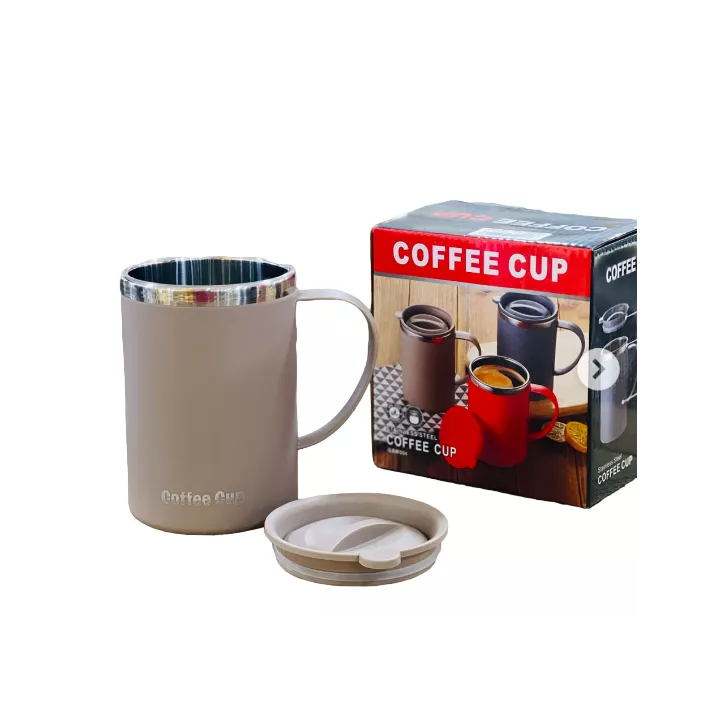 MUG ISOTHERME AVEC COUVERCLE 500ML COULEURS