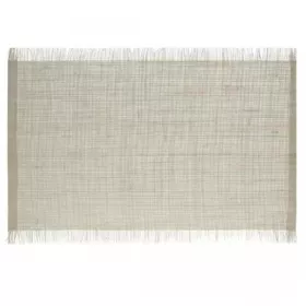 SET DE TABLE EN JUTE FRANGE 30*45CM BEIGE CLAIRE SECRET DE GOURMET