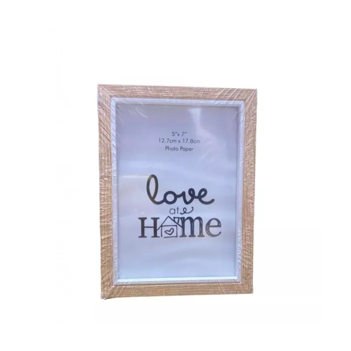 CADRE PHOTO EN BOIS 12.7*17.8CM