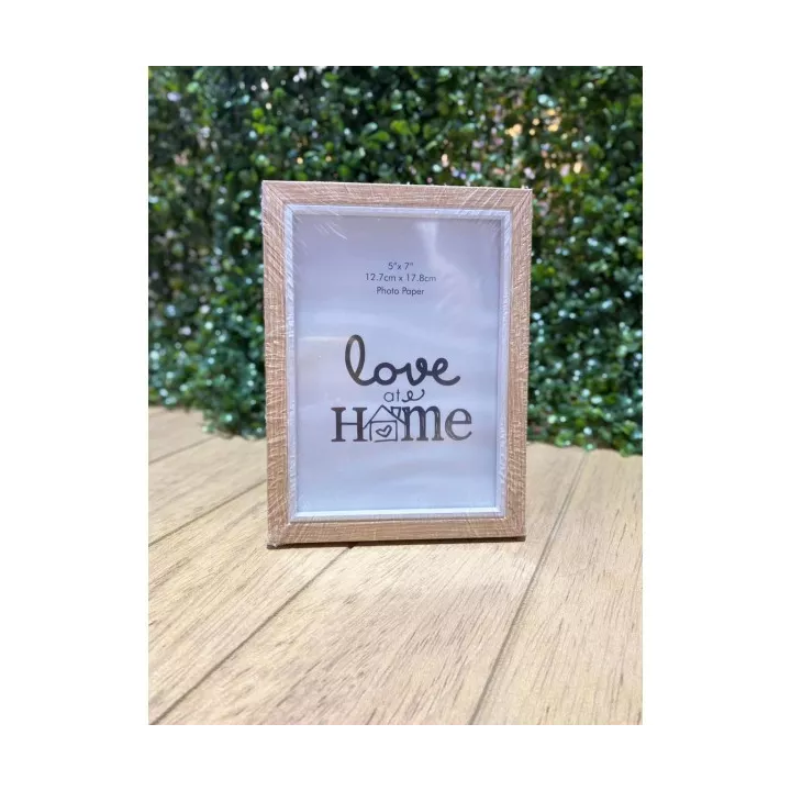 CADRE PHOTO EN BOIS 12.7*17.8CM