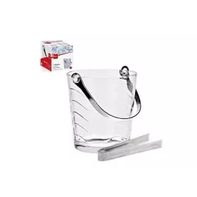 SEAU À GLACE EN VERRE AVEC PINCE COK