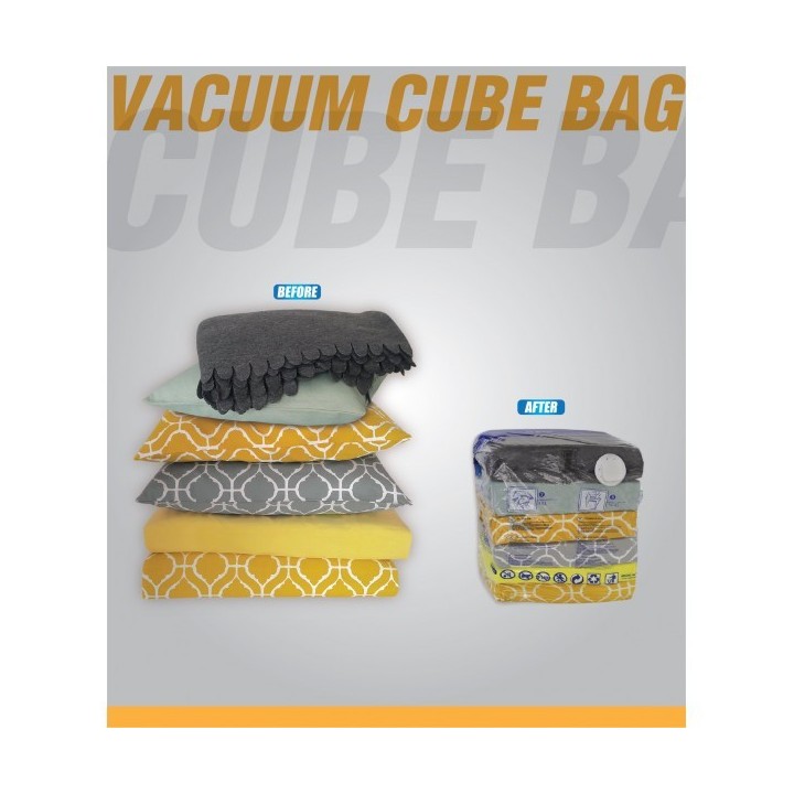 SAC DE RANGEMENT SOUS VIDE TAILLE XL 55X70X30CM MAGIC SAVER BAG