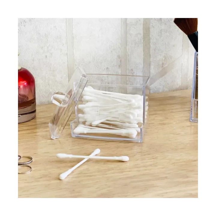 BOITE DE RANGEMENT COTON TIGES