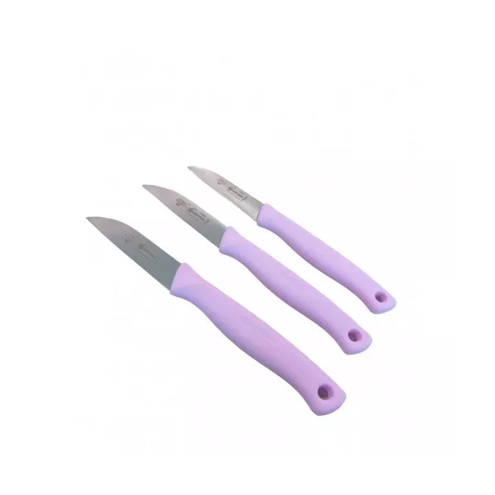 LOT DE 3 COUTEAUX DE CUISINE 17CM SEKKINOX