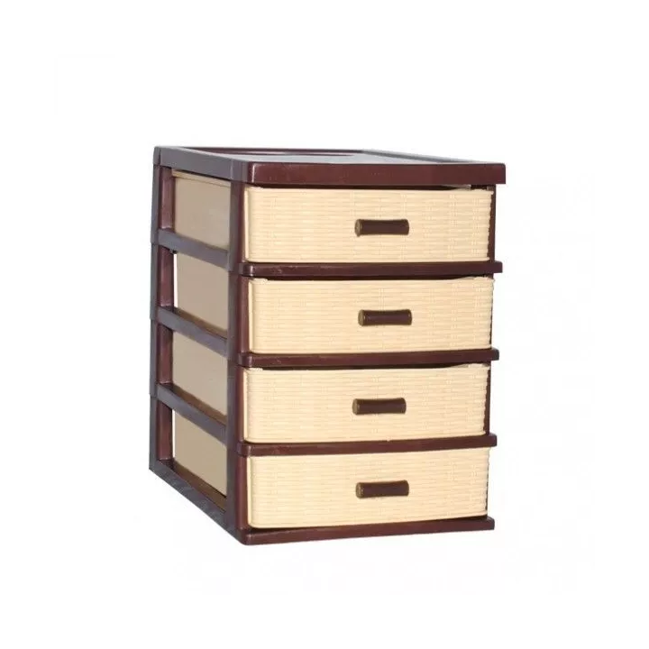 BOITE DE RANGEMENT ROTIN À 4 TIROIRS SOTUFAB PLAST