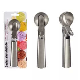 CUILLERE À GLACE EN ACIER ARGENTÉ AR KITCHEN