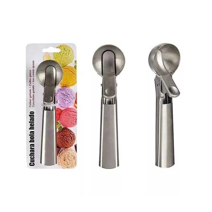 CUILLERE À GLACE EN ACIER ARGENTÉ AR KITCHEN