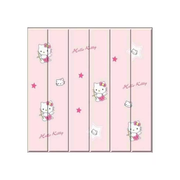 PANNEAU MURAL ADHÉSIF ANTI-HUMIDITÉ 3D 77 * 70 CM HELLO KITY