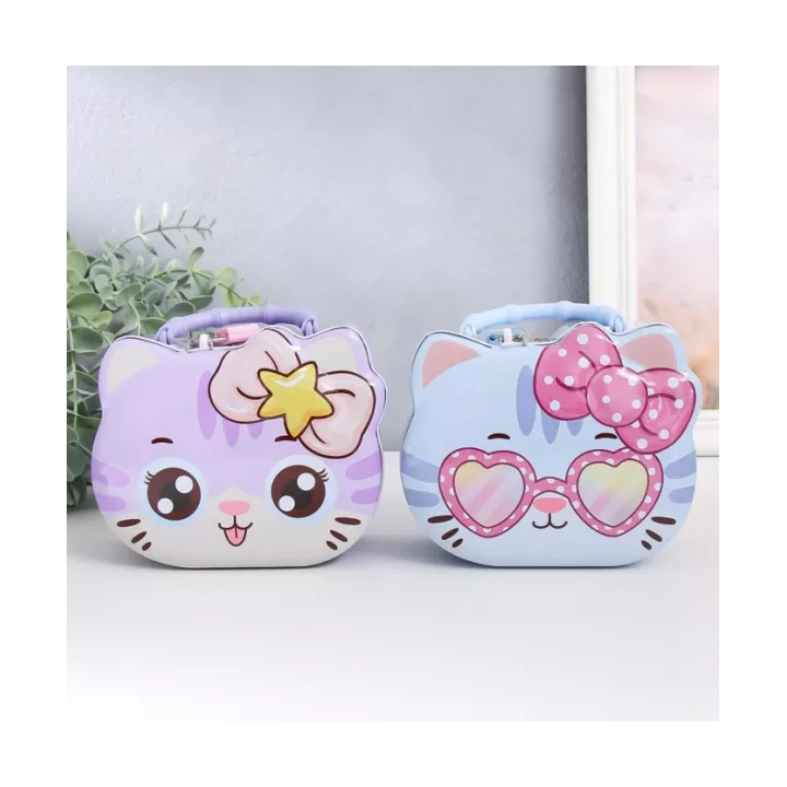 TIRELIRE EN MÉTAL DESIGN DESSIN ANIMÉ 15*11.5*6.9CM COULEURS