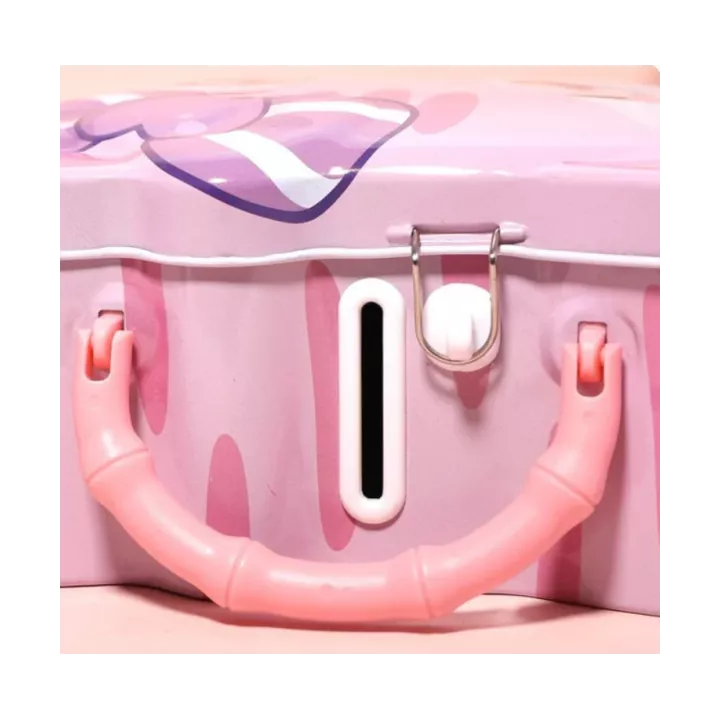 TIRELIRE EN MÉTAL DESIGN DESSIN ANIMÉ 15*11.5*6.9CM COULEURS