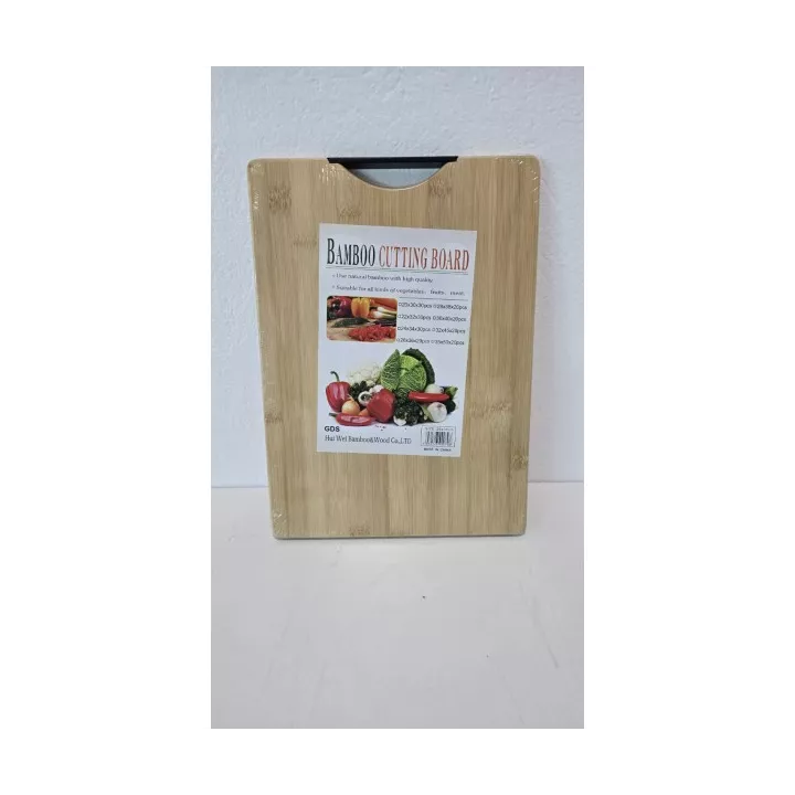 PLANCHE À DÉCOUPER EN BOIS BAMBOO 30*20CM