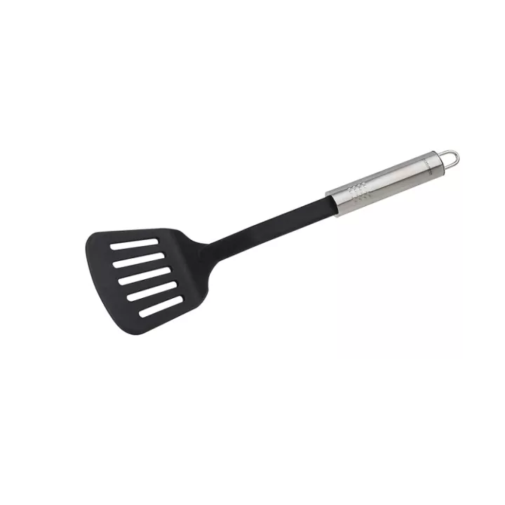 SPATULE DE CUISINE EN PLASTIQUE AVEC MANCHE EN INOX FACKELMANN