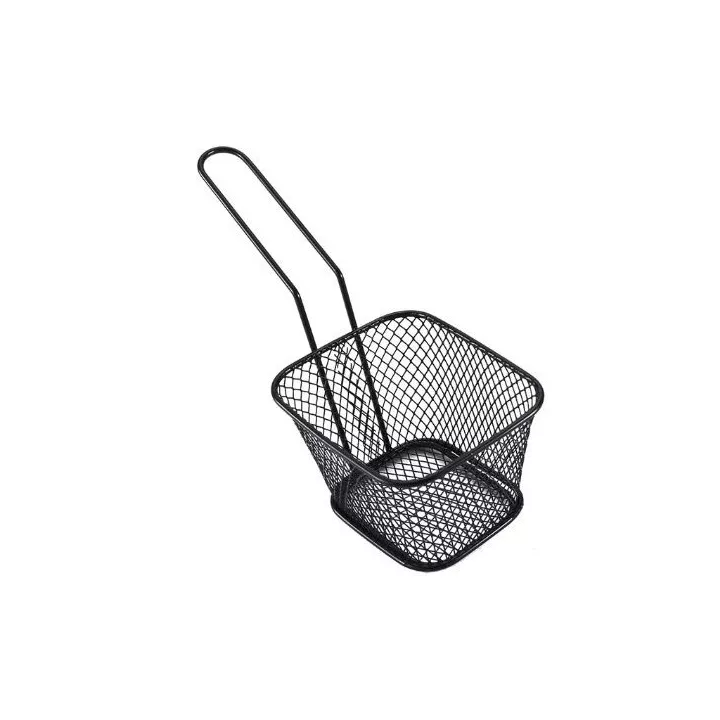 PANIER À FRITES EN ACIER 14X11X7CM COULEURS