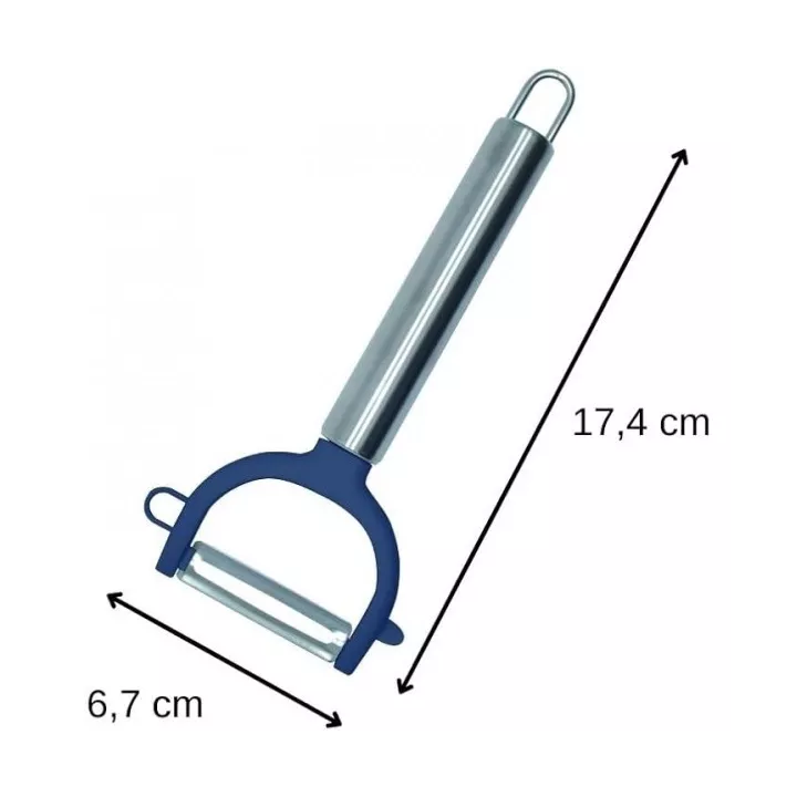 ÉPLUCHEUR DE LÉGUMES/FRUITS EN INOX 17CM FACKELMANN