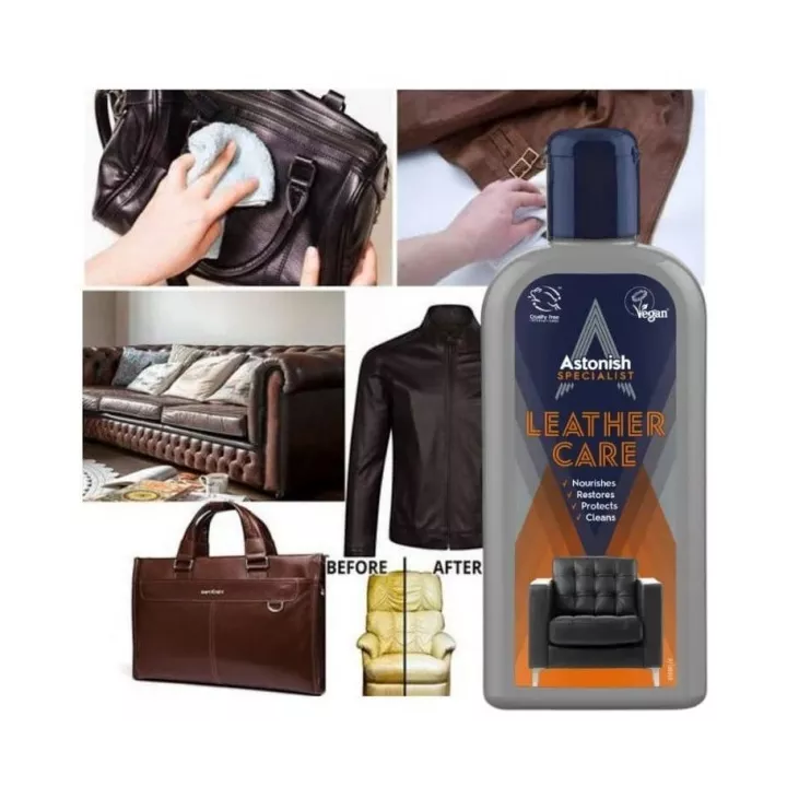 CRÈME NETTOYANTE ET REVITALISANTE POUR CUIR 250ML ASTONISH