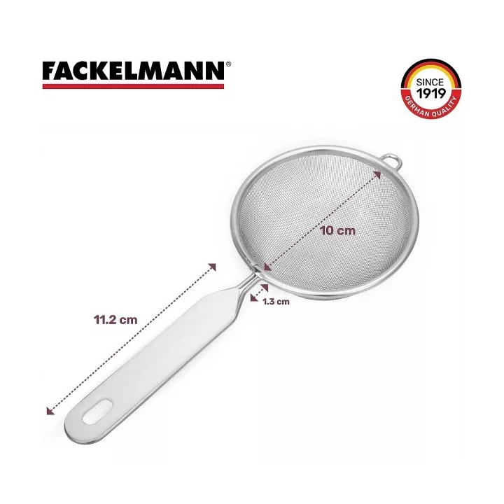 PASSOIRE EN INOX ø 10CM FACKELMANN