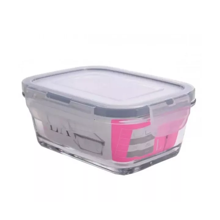 BOÎTE DE CONSERVATION EN VERRE 400ML AVEC COUVERCLE LAV BOÎTE DE CONSERVATION EN VERRE 400ML AVEC COUVERCLE LAV