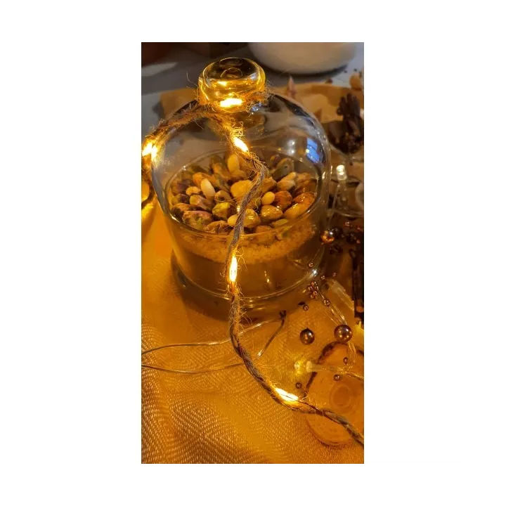 CLOCHE AVEC COUVERCLE EN VERRE LOVE 76MM PASABAHCE