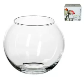 VASE ROND FLORA TRANSPARENT Ø 10.3CM PASABAHCE VASE ROND FLORA TRANSPARENT Ø 10.3CM PASABAHCE