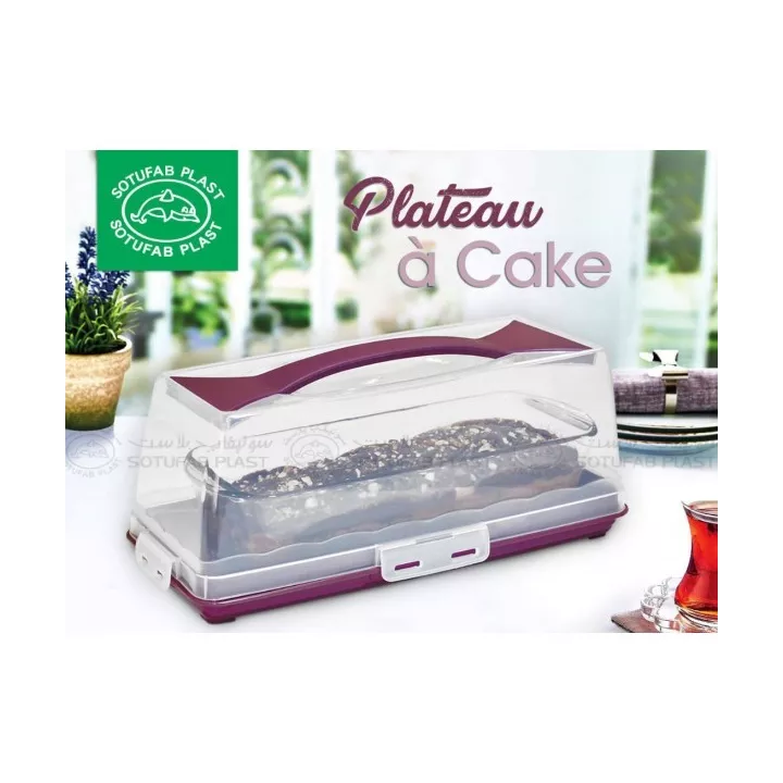 PLATEAU À CAKE EN PLASTIQUE SOTUFAB PLAST