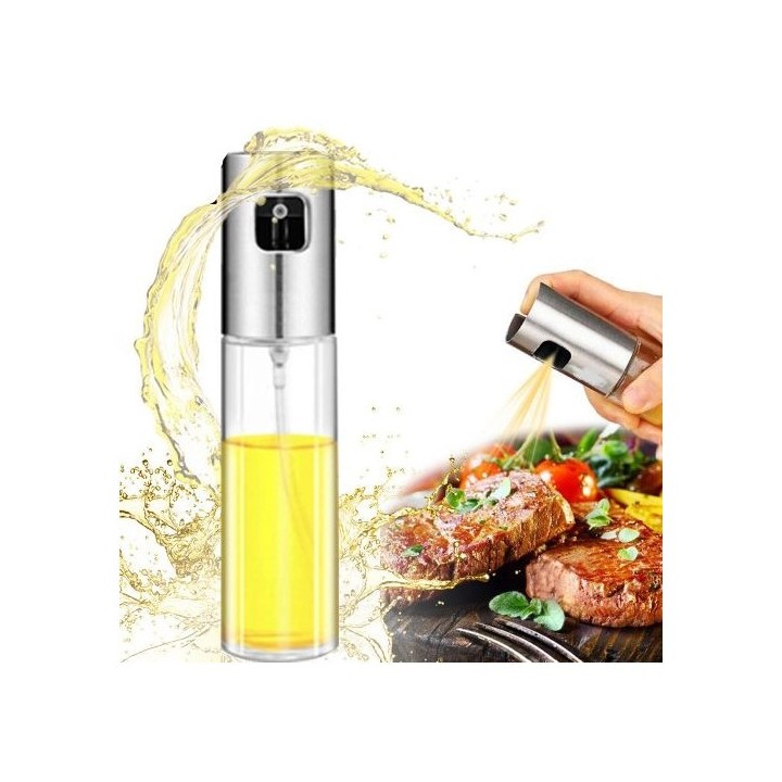 BOUTEILLE SPRAY EN VERRE POUR HUILE 100ML