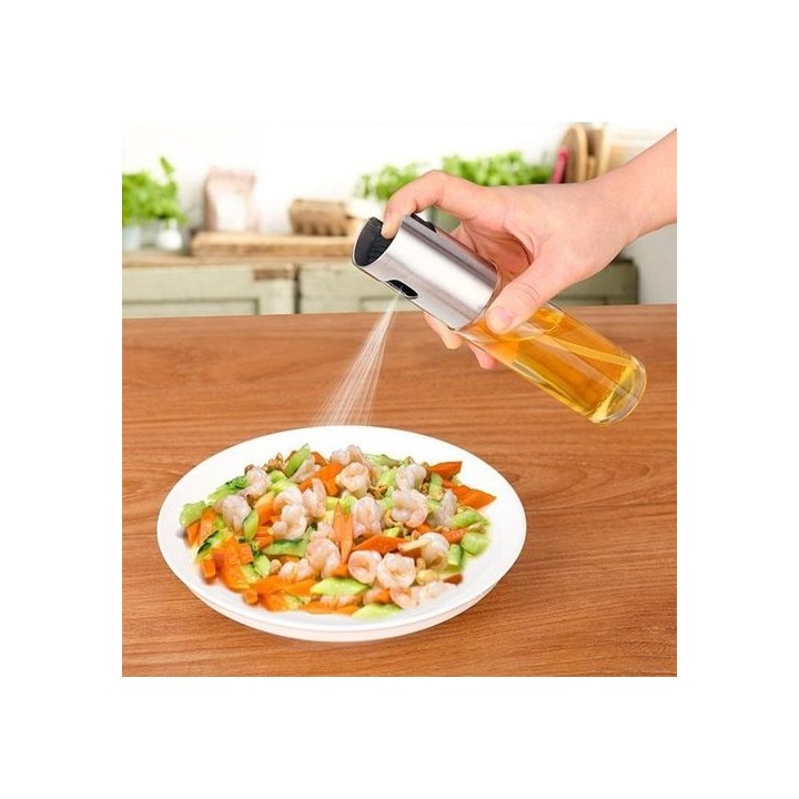 BOUTEILLE SPRAY EN VERRE POUR HUILE 100ML