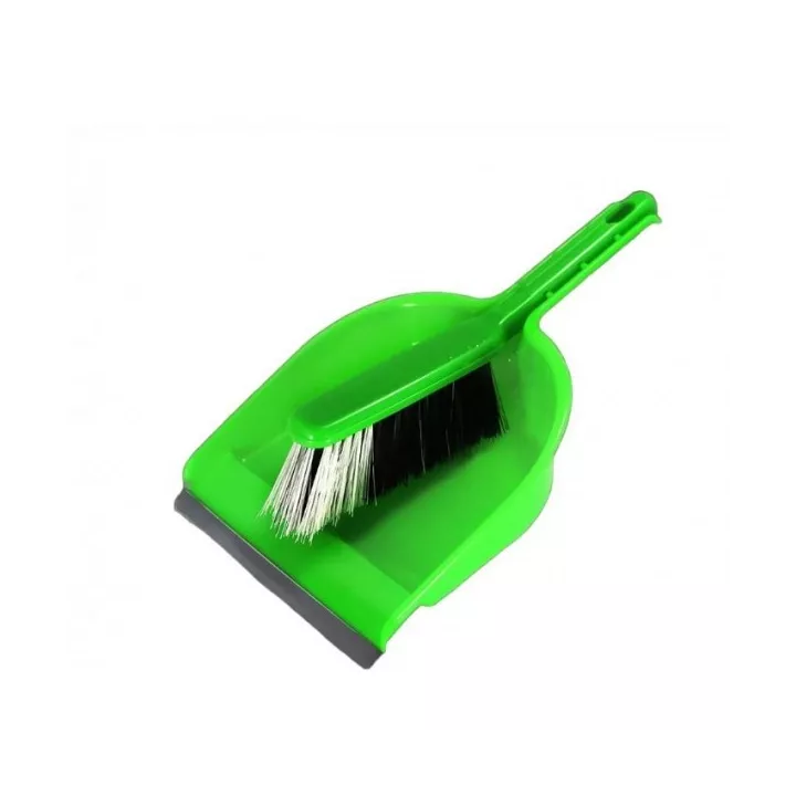 PELLE ET BALAYETTE EN CAOUTCHOUC CRISTAL